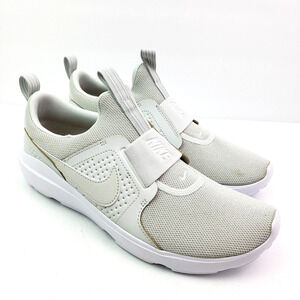 Nike AD Comfort Womens Size 11 Photon Dust White Sneaker Shoes DJ1001-001